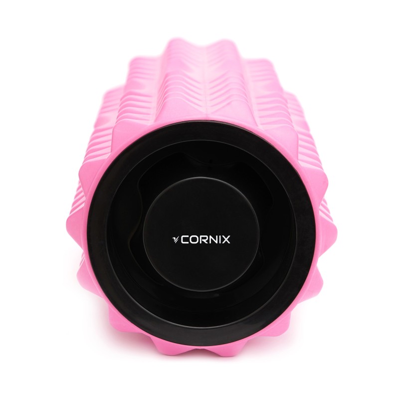 Масажний ролик Cornix EVA 33 x 12.5 см (валик, роллер) XR-0339 Pink