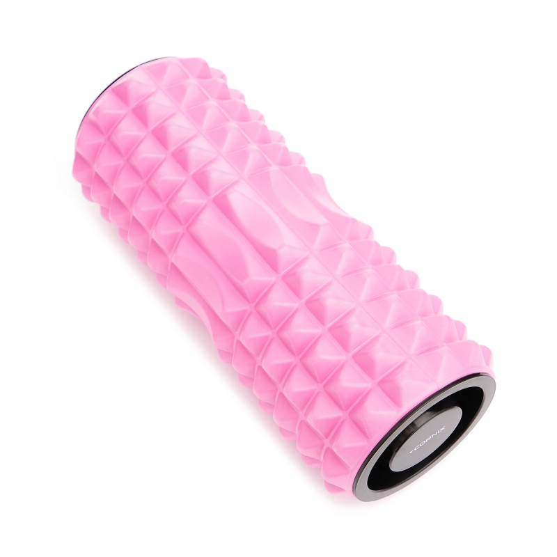 Масажний ролик Cornix EVA 33 x 12.5 см (валик, роллер) XR-0339 Pink