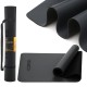 Килимок спортивний Cornix PU 183 x 68 x 0.4 см для йоги та фітнесу XR-0317 Black