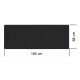 Килимок спортивний Cornix PU 183 x 68 x 0.4 см для йоги та фітнесу XR-0317 Black