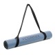 Килимок спортивний Cornix PU 183 x 68 x 0.4 см для йоги та фітнесу XR-0319 Blue