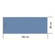Килимок спортивний Cornix PU 183 x 68 x 0.4 см для йоги та фітнесу XR-0319 Blue