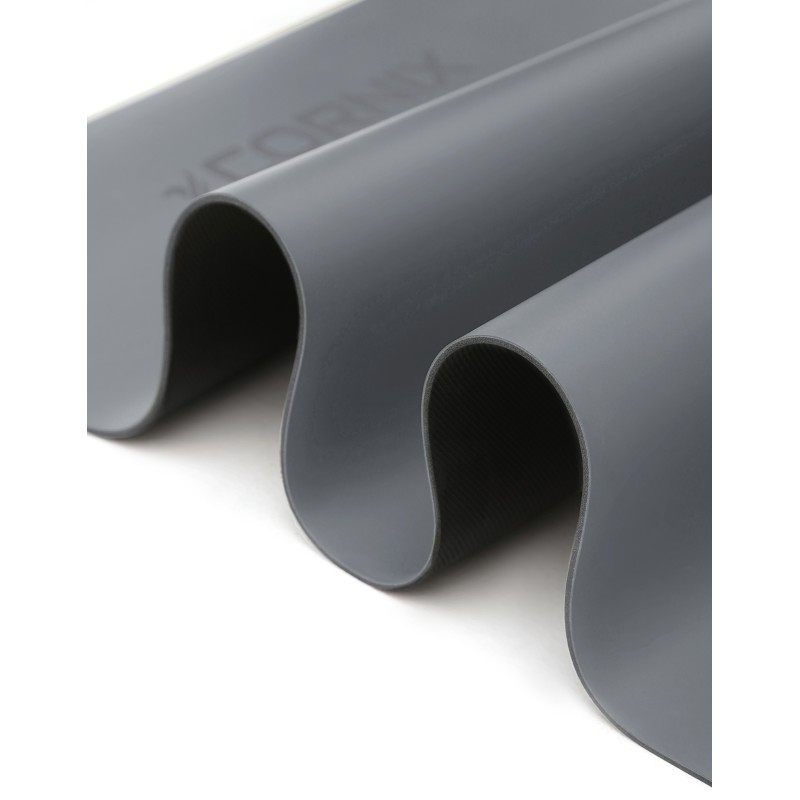 Килимок спортивний Cornix PU 183 x 68 x 0.4 см для йоги та фітнесу XR-0320 Grey