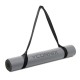 Килимок спортивний Cornix PU 183 x 68 x 0.4 см для йоги та фітнесу XR-0320 Grey
