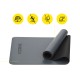 Килимок спортивний Cornix PU 183 x 68 x 0.4 см для йоги та фітнесу XR-0320 Grey
