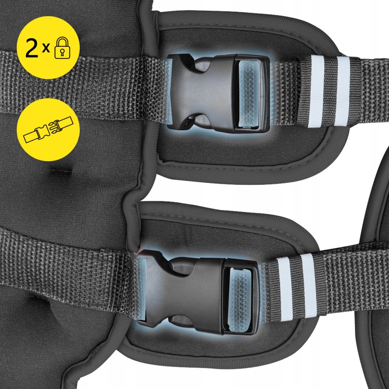 Жилет-обважнювач для тренувань Cornix Weight Vest 3 кг XR-0342 Black
