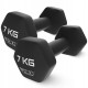 Гантелі вінілові 4FIZJO Classic 2 x 7 кг (P-5905973403207)
