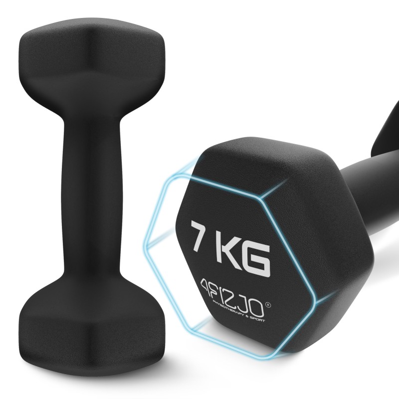Гантелі вінілові 4FIZJO Classic 2 x 7 кг (P-5905973403207)