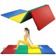 Мат гімнастичний складний 4FIZJO XL 240 x 120 x 5 см Multicolor (P-5905973402774)