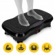 Віброплатформа для тренувань 4FIZJO Ultra+ з пультом та еспандерами Black (P-5905973402873)