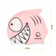 Шапочка для плавання TSUNAMI Shark дитяча Pink (P-5905973401821)