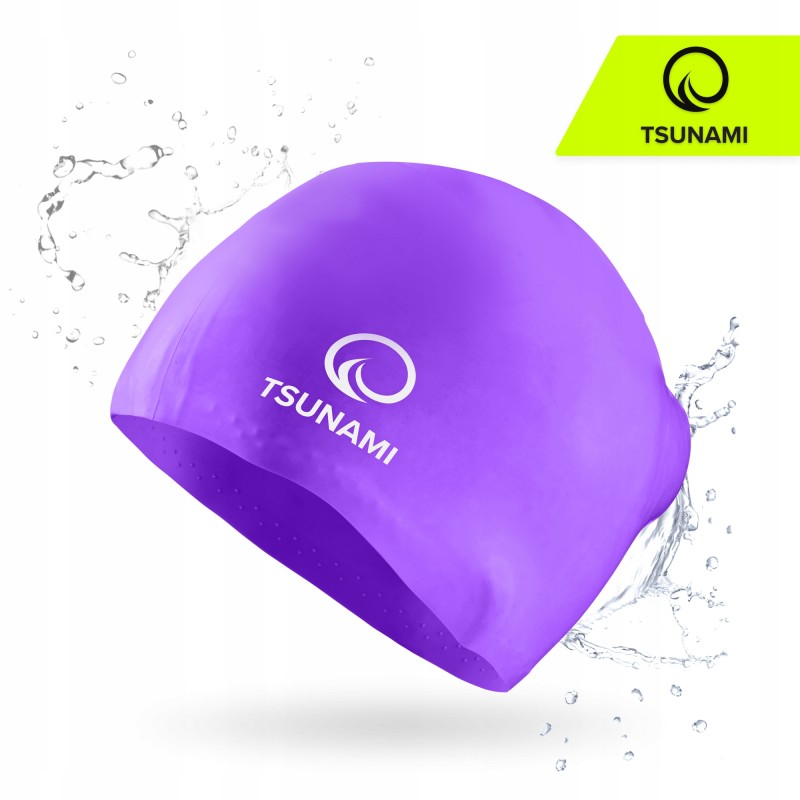 Шапочка для плавання TSUNAMI Standard Violet (P-5905973401869)