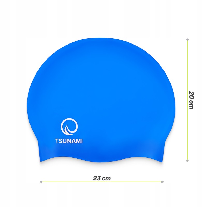 Шапочка для плавання TSUNAMI Pro Blue (P-5905973401883)
