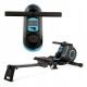 Гребний тренажер магнітний 4FIZJO Evo+ Black/Blue (P-5905973401715)