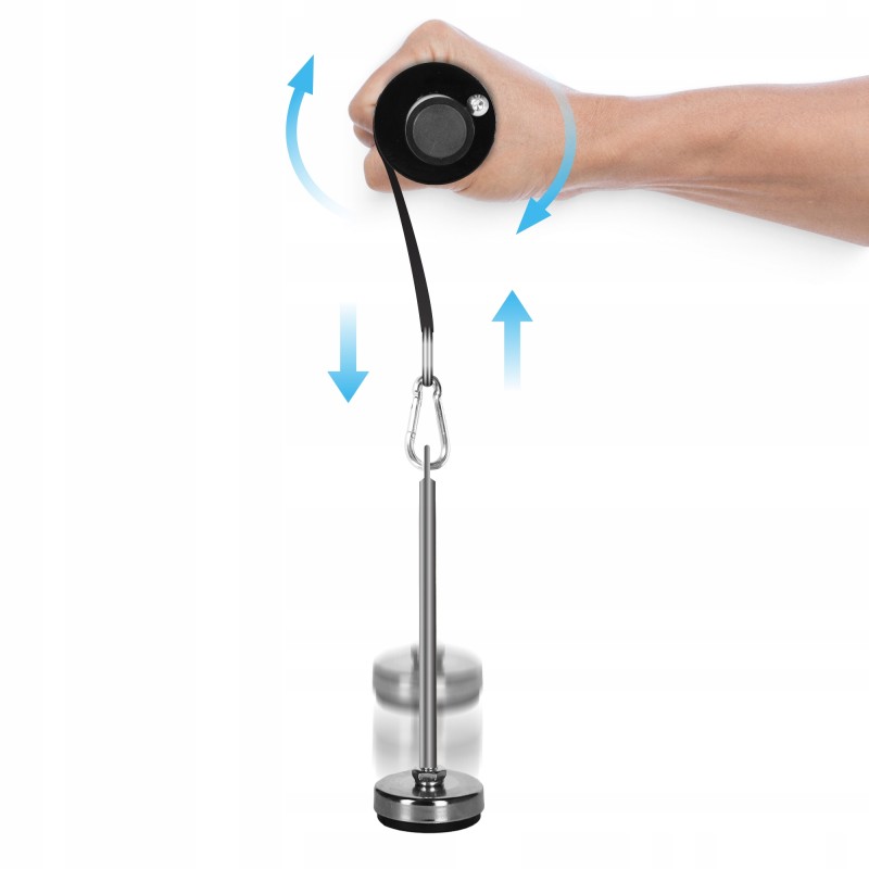 Тренажер для зап'ясть та передпліч 4FIZJO Wrist Roller Black (P-5905973400350)
