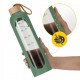 Пляшка для води спортивна 4FIZJO 1000 мл скляна Olive (P-5905973403900)