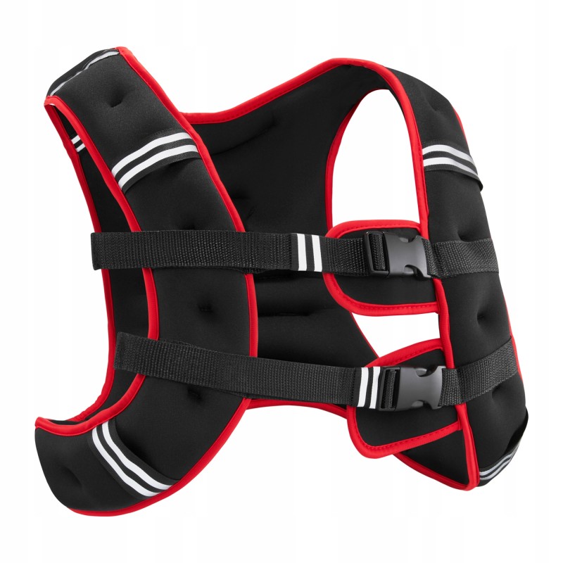 Жилет-обважнювач для тренувань 4FIZJO 5 кг Black/Red (P-5905973402156)