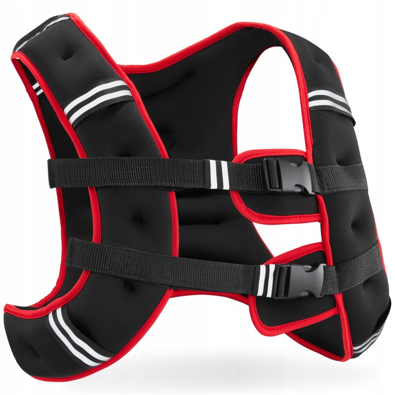 Жилет-обважнювач для тренувань 4FIZJO 5 кг Black/Red (P-5905973402156)