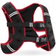 Жилет-обважнювач для тренувань 4FIZJO 10 кг Black/Red (P-5905973402163)
