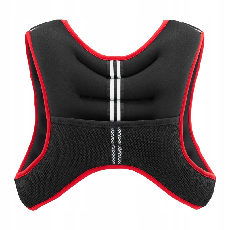Жилет-обважнювач для тренувань 4FIZJO 10 кг Black/Red (P-5905973402163)