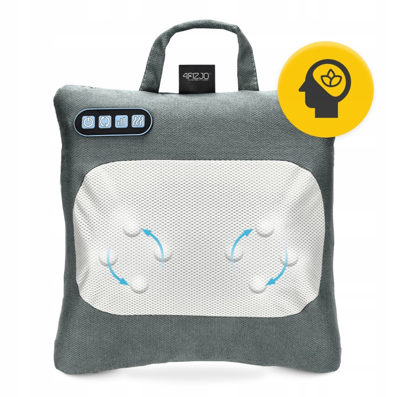 Подушка-масажер 4FIZJO Shiatsu Lite Black (P-5905973404136)