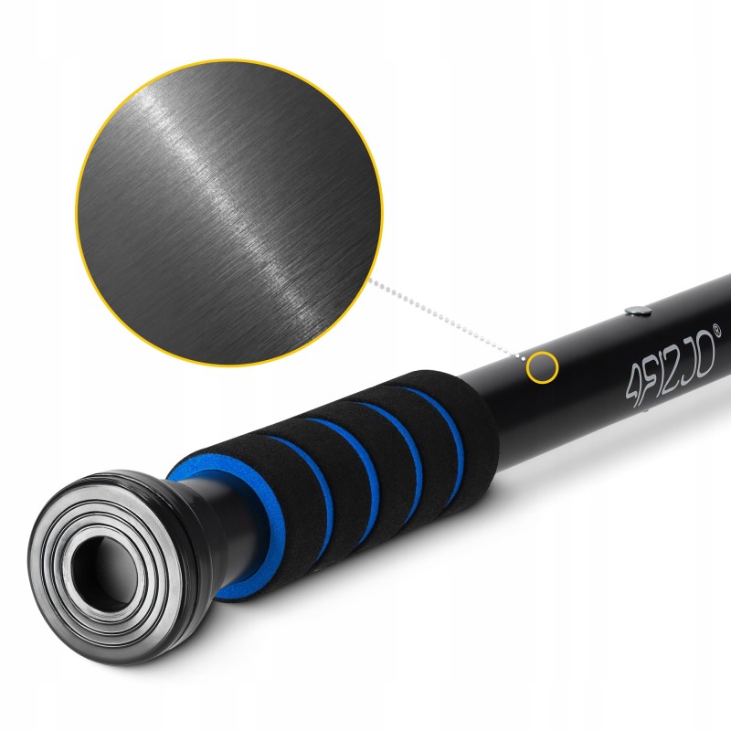 Турнік розсувний 4FIZJO Basic 61.5-100 см Black/Blue (P-5905973402705)