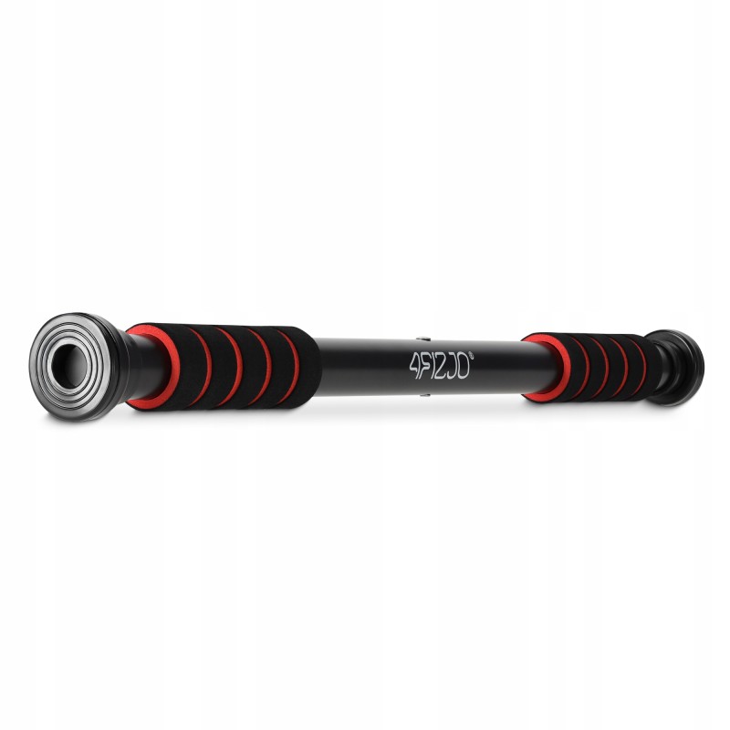 Турнік розсувний 4FIZJO Basic 61.5-100 см Black/Red (P-5905973402712)