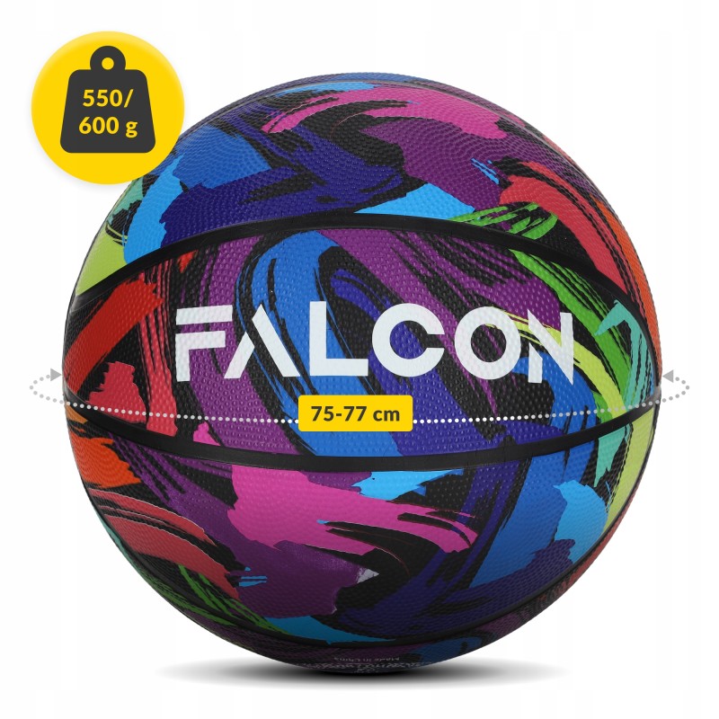 М'яч баскетбольний Falcon Streetball Mix Size 7 (P-5905973404235)