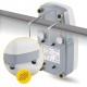 Матрац протипролежневий 4FIZJO MED 190 x 85 см з компресором Blue (P-5905973402491)