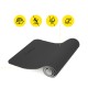 Килимок спортивний Cornix TPE 183 x 61 x 0.6 см для йоги та фітнесу XR-0349 Black/Grey