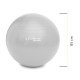 М'яч для фітнесу (фітбол) Cornix 85 см Anti-Burst XR-0368 Silver