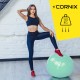 М'яч для фітнесу (фітбол) Cornix 85 см Anti-Burst XR-0369 Mint