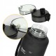 Пляшка для води спортивна 4FIZJO 1000 мл Black (P-5905973403788)