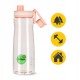 Пляшка для води спортивна 4FIZJO 850 мл Pink (P-5905973403818)