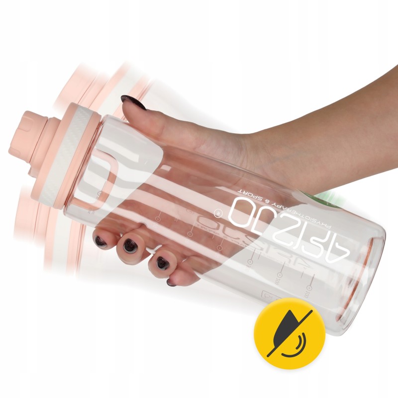 Пляшка для води спортивна 4FIZJO 850 мл Pink (P-5905973403818)