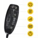 Масажна накидка 4FIZJO Pro з підігрівом Black (P-5905973404082)