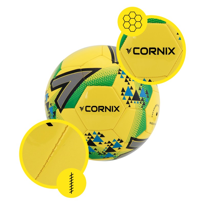 М'яч футбольний Cornix IronKick XR-0380 Size 5
