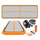 Мат гімнастичний надувний 4FIZJO Air Track Mat 500 x 200 x 20 см White/Orange (P-5907739312051)