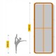 Мат гімнастичний надувний 4FIZJO Air Track Mat 500 x 200 x 20 см White/Orange (P-5907739312051)