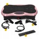 Віброплатформа для тренувань 4FIZJO Ultra+ з пультом та еспандерами Black/Pink (P-5905973402880)