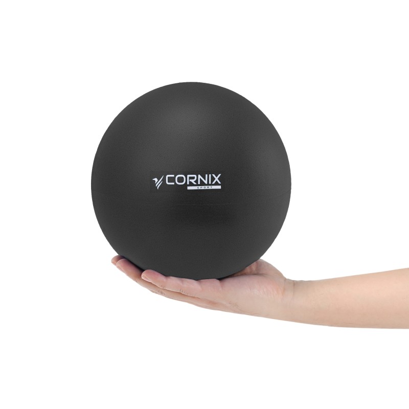 М'яч для пілатесу, йоги, реабілітації Cornix MiniGYMball 22 см XR-0371 Black