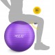 М'яч для фітнесу (фітбол) 4FIZJO 75 см Anti-Burst Violet (P-5905973404815)