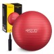 М'яч для фітнесу (фітбол) 4FIZJO 85 см Anti-Burst Red (P-5907739316387)