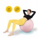 М'яч для фітнесу (фітбол) 4FIZJO 75 см Anti-Burst Pink (P-5907739317407)