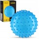 М'яч для пілатесу, йоги, реабілітації 4FIZJO 20 см (масажний) Blue (P-5905973402354)