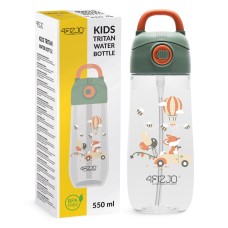Пляшка для води дитяча 4FIZJO 550 мл Mix (P-5905973403719)