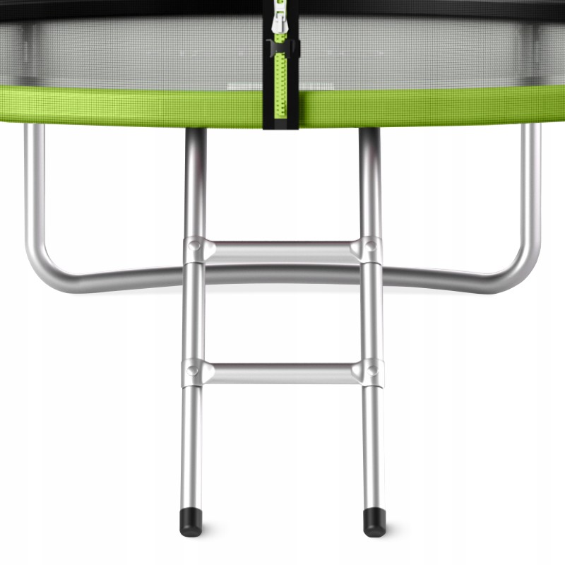 Батут із зовнішньою сіткою 4FIZJO Classic 12FT 374 см Black/Green (P-5907739312914)