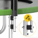 Батут із зовнішньою сіткою 4FIZJO Classic 10FT 312 см Black/Green (P-5907739314130)