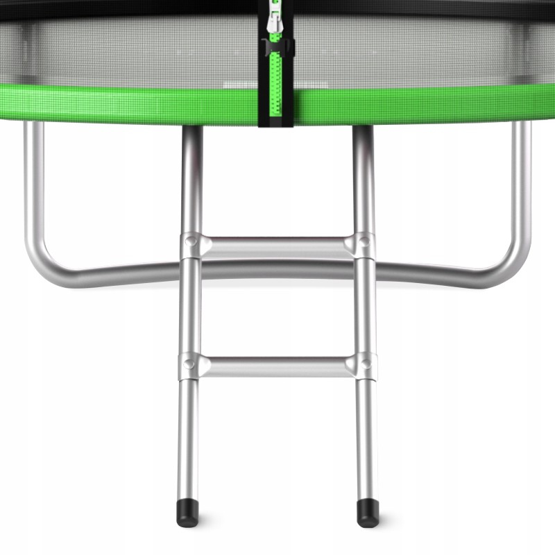 Батут із зовнішньою сіткою 4FIZJO Classic 10FT 312 см Black/Green (P-5907739314130)
