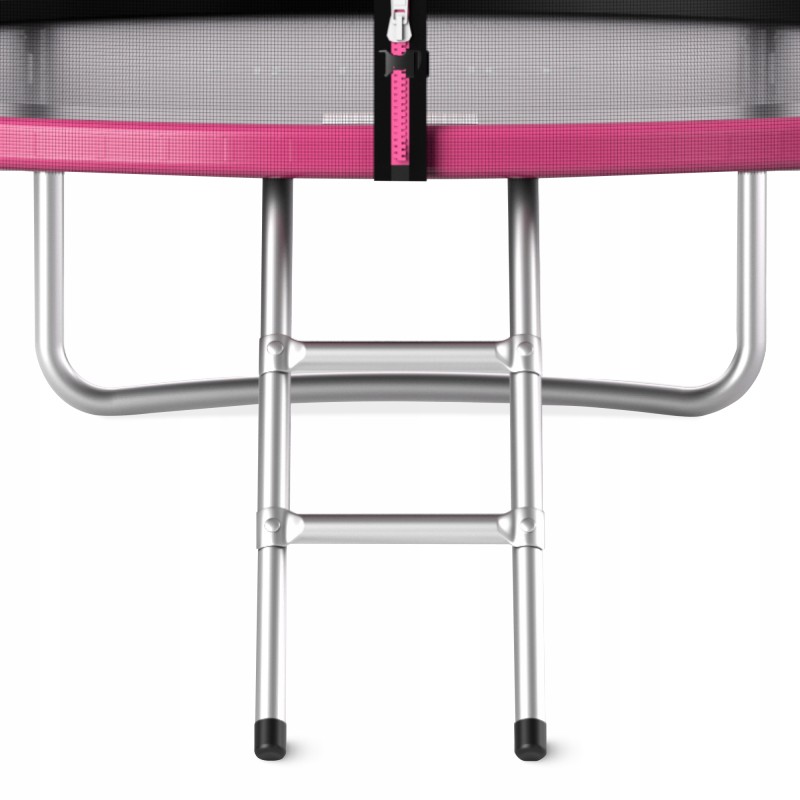 Батут із зовнішньою сіткою 4FIZJO Classic 10FT 312 см Black/Pink (P-5907739314567)